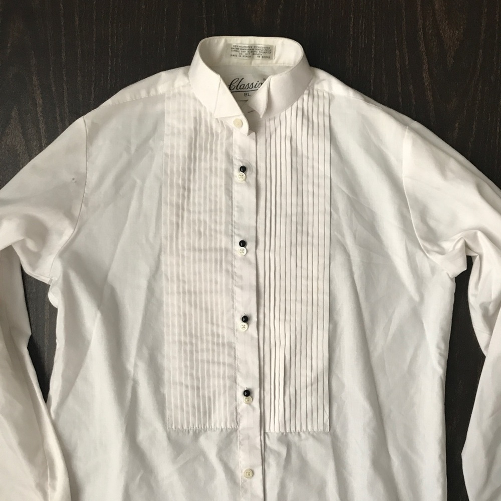 Tuxedo Shirt 18" Neck